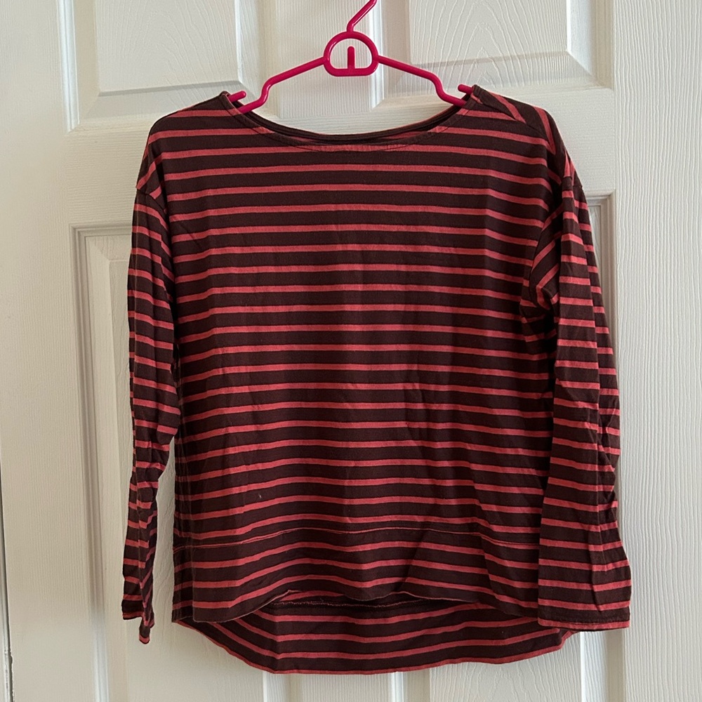 Outerknown La Mer long-sleeved striped tee